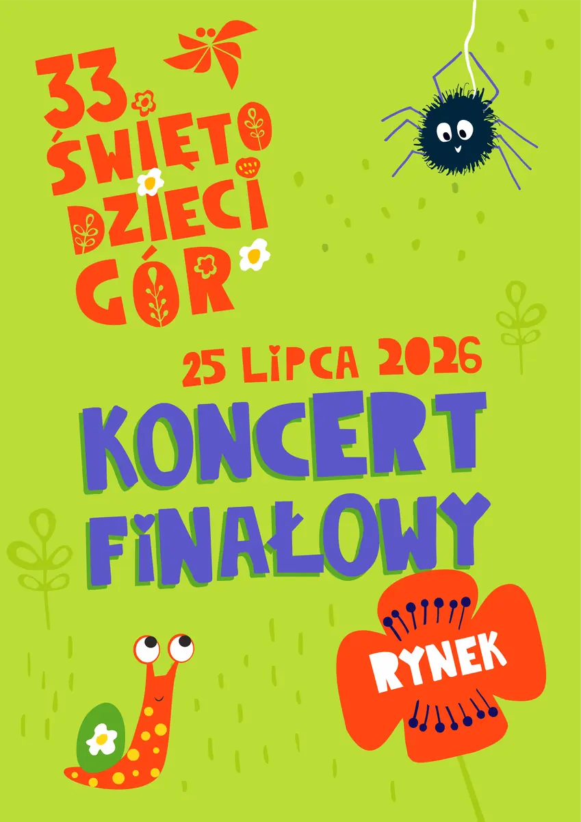 Závěrečný koncert | 33. Svátek dětí hor — Rynek w Nowym Sączu, Nowy Sącz