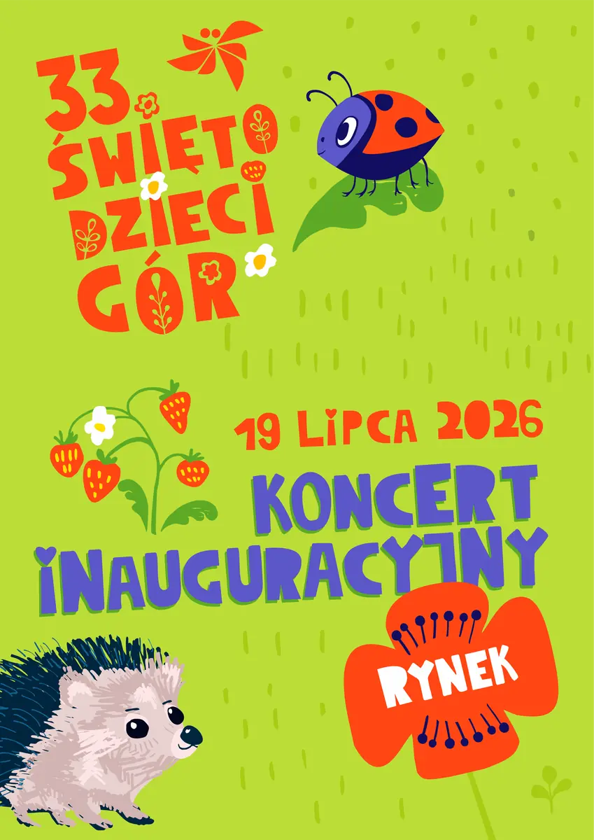 Koncert Inaugurační | 33. SVÁTEK DĚTÍ HOR — Rynek w Nowym Sączu, Nowy Sącz