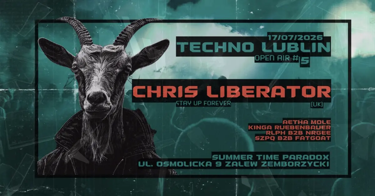 TECHNO LUBLIN OPEN AIR 2026 / ZALEW ZEMBORZYCKI — Paradox Summer Time, Lublin