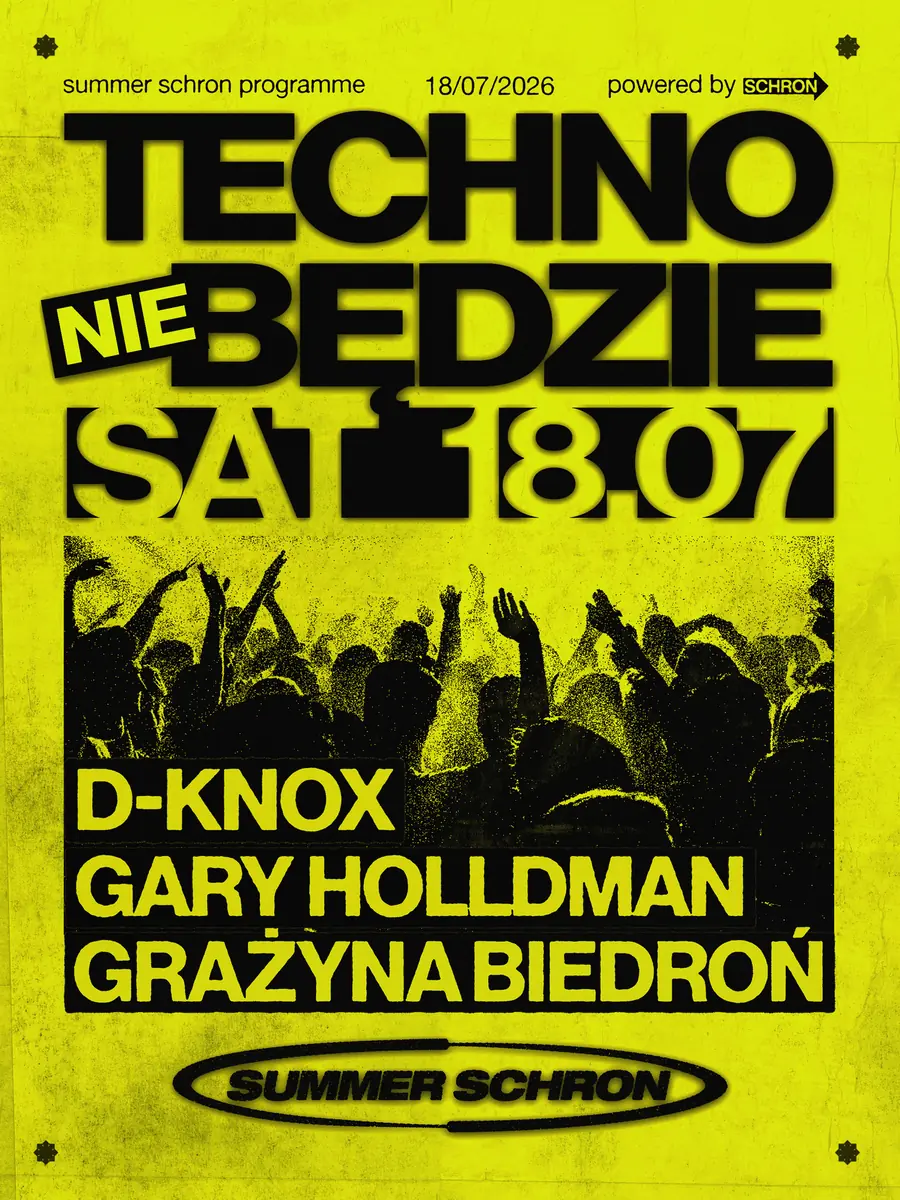 TECHNO NIE BĘDZIE — Kryt v Poznani, Poznaň