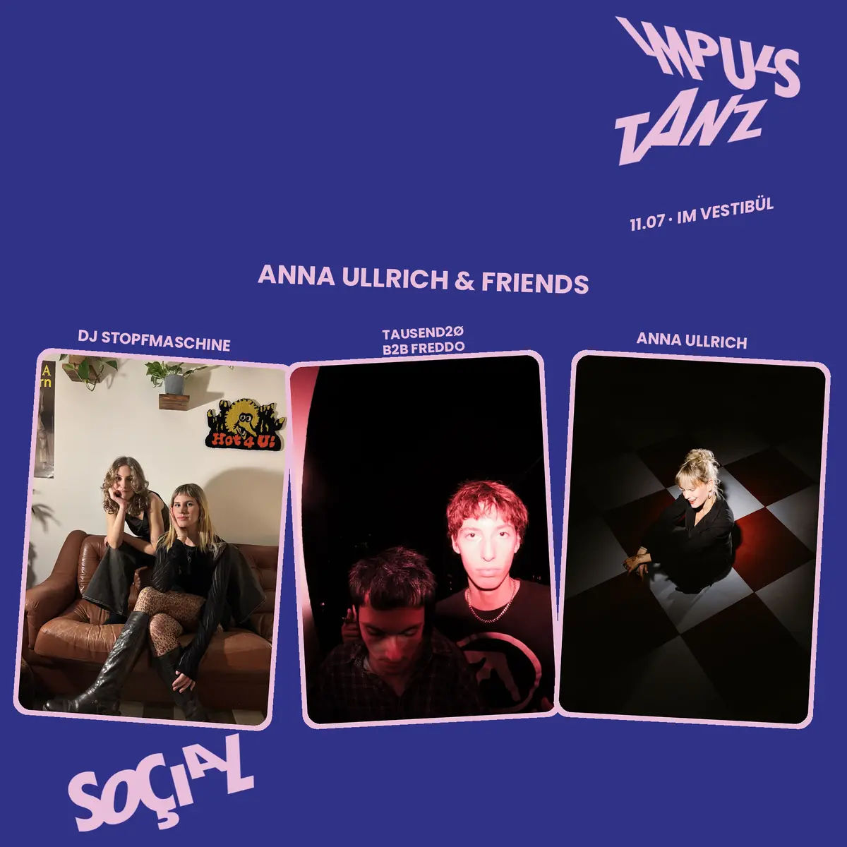 Anna Ullrich & Friends - Implustanz Festival — Burgtheater, Vienna