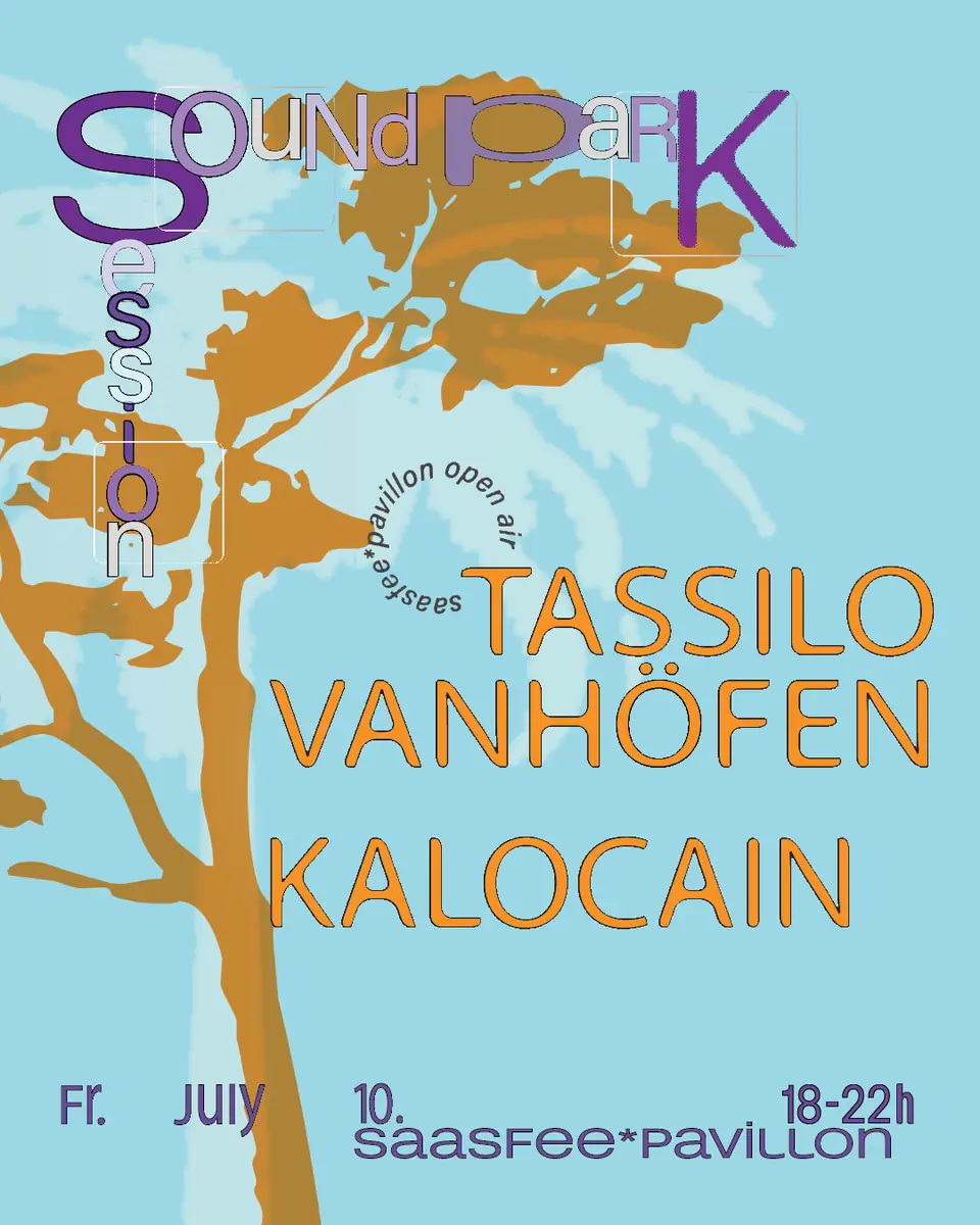 soundpark session // Tassilo Vanhöfen, Kalocain — saasfee*pavillon, Frankfurt