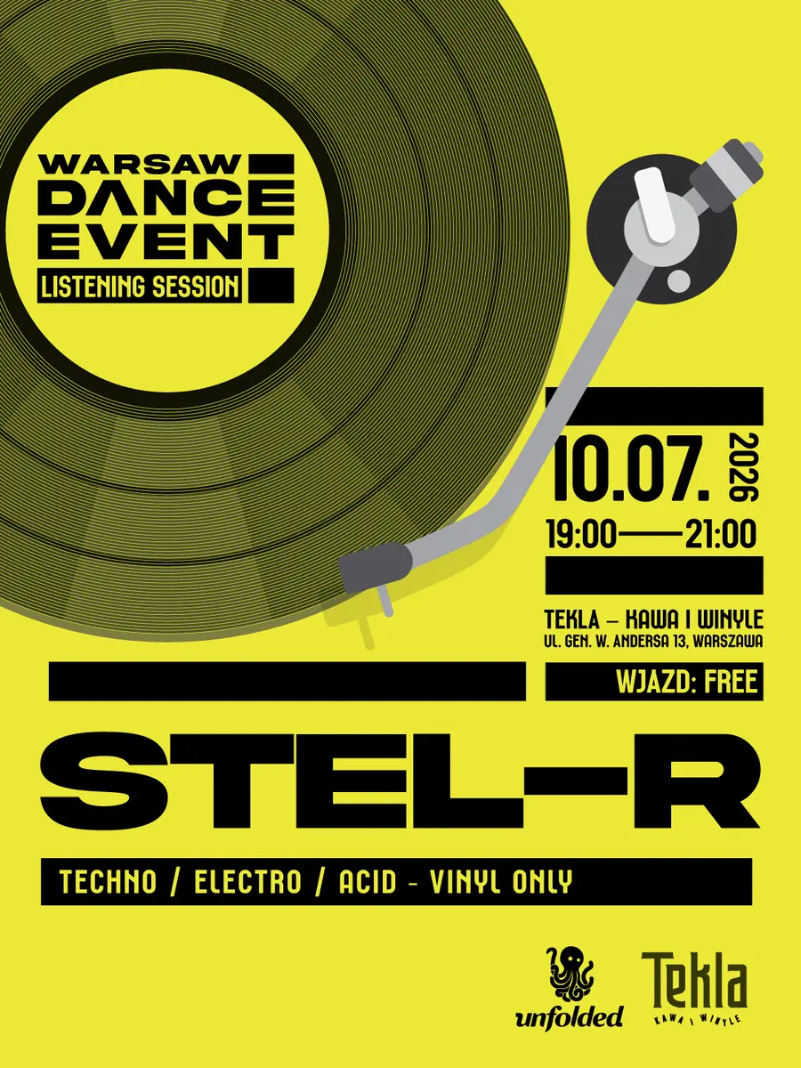 WDE Listening Session: Stel-R — Tekla - Kawa i Winyle, Varšava