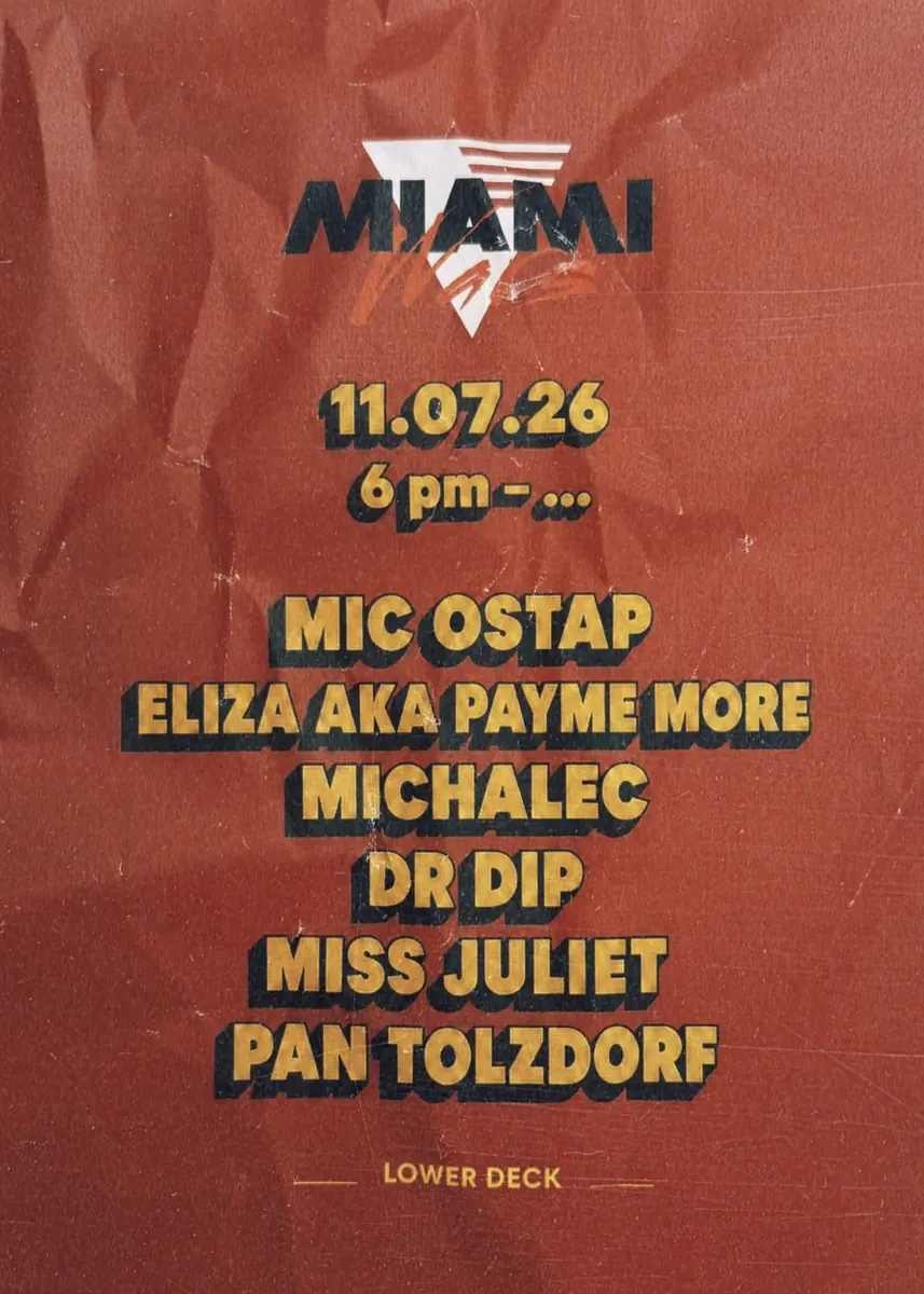 Eli & Mic Ostap B'DAY BASH — Miami Wars, Warszawa