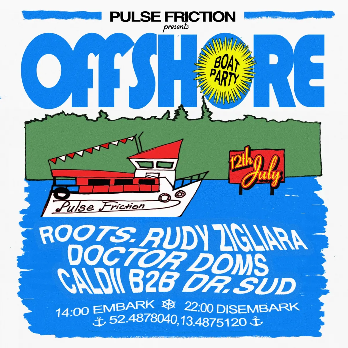 OFFSHORE - Boat Party — Berlin