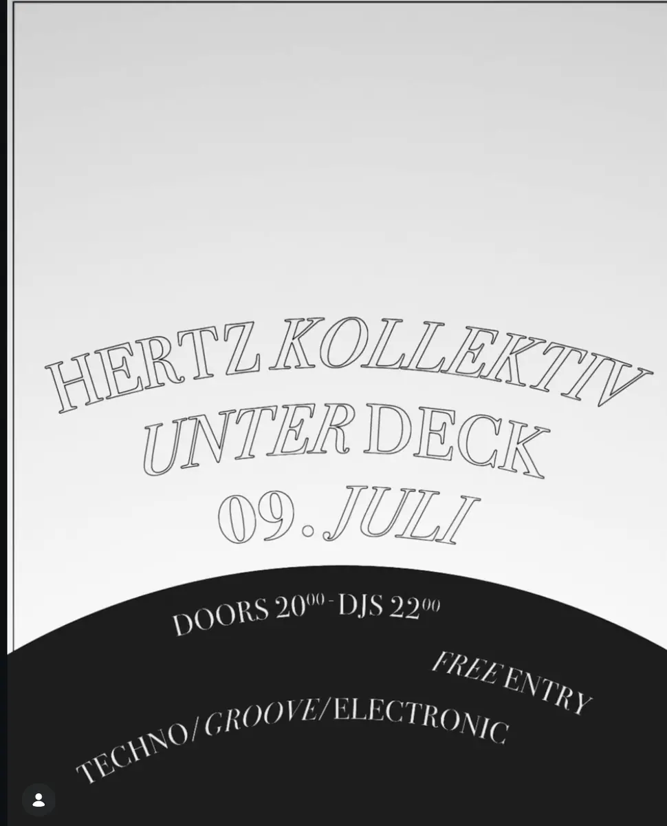 Hertz Kollektiv — Unter Deck, Munich