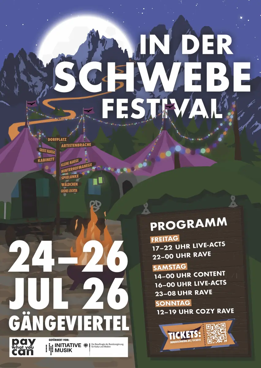 In der Schwebe Festival — Gängeviertel, Hamburg