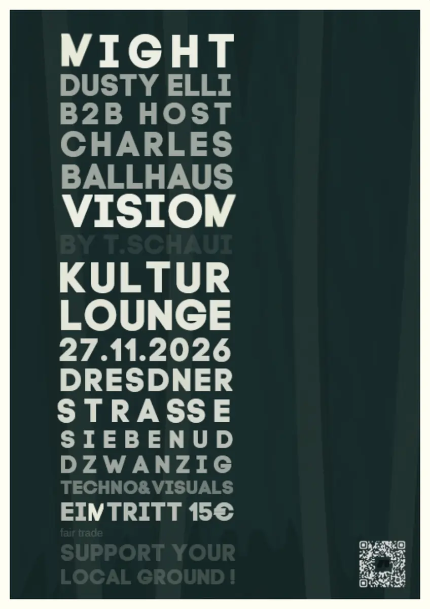 NightVision — Kulturlounge, Lipsk