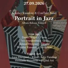 Portrait in Jazz Nikolay Kasakov - koncert k vydání alba — Event-Theater Schwanenhöfe, Düsseldorf