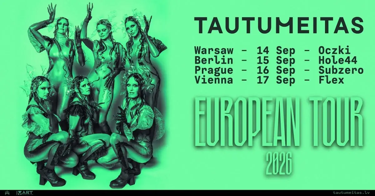 Tautumeitas – European Tour 2026 — Flex, Wien