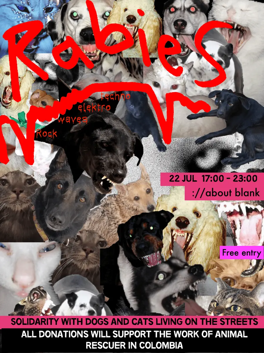 ://soli- sektgarten x rabies [вход свободный & под открытым небом] — ://about blank, Берлин