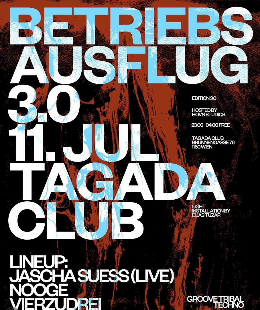 Betriebsausflug — Tagada, Vienna