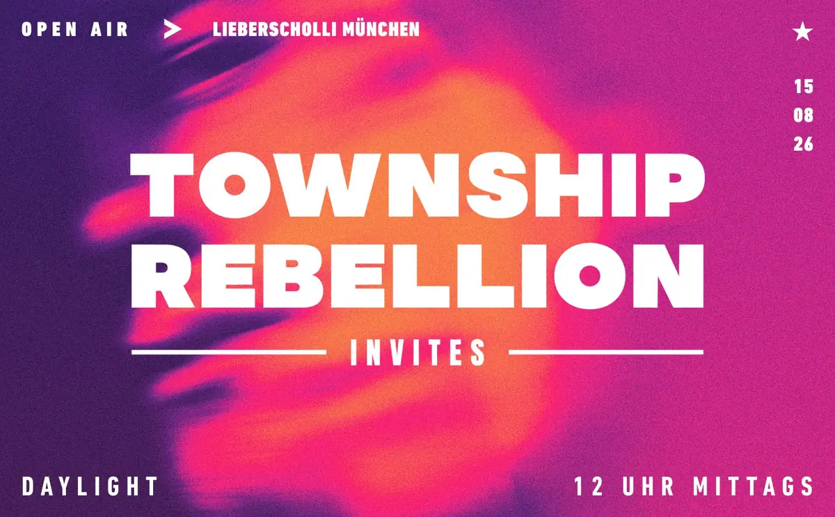 Township Rebellion Invites Open Air — Lieberscholli, Мюнхен