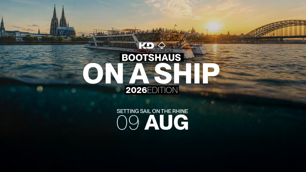 Bootshaus on a Ship Vol. III — MS RheinMagie, Köln