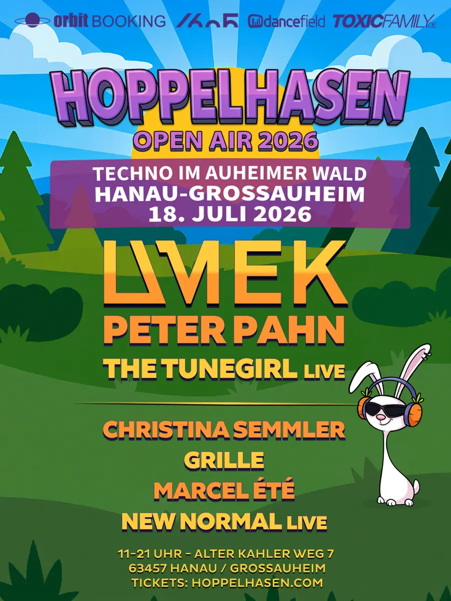 Hoppelhasen Open-Air 2026 — Alter Kahler Weg, Frankfurt