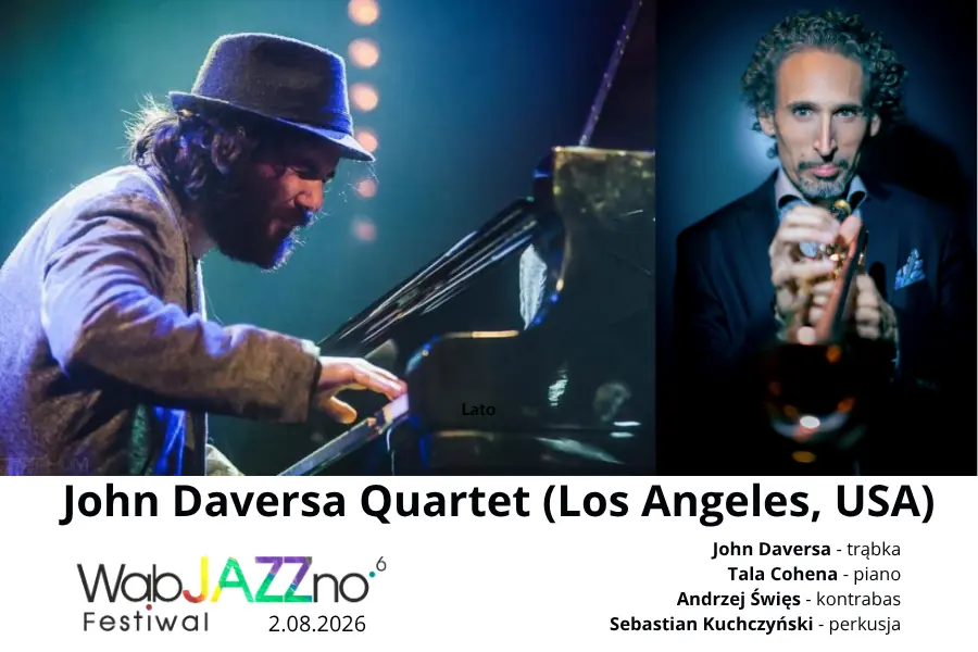 John Daversa Quartet (Los Angeles, USA) - WąbJAZZno.6 — Wąbrzeski dům kultury, Wąbrzeźno