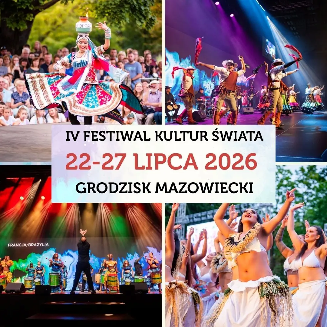 Koncert Finałowy Festiwalu Kultur Świata 2026 — Centrum Aktywizacji i Integracji Społecznej, Grodzisk Mazowiecki
