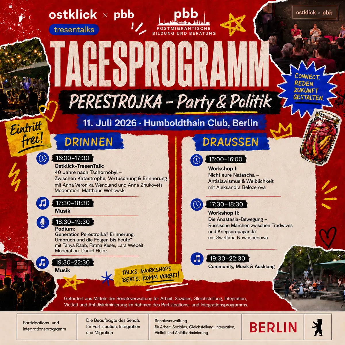 Perestroika - Party und Politik im Humboldthain — Humboldthain Club, Berlin