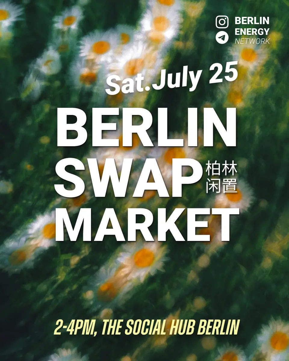 Berlin Swap Market: červencová edice — The Social Hub Berlin, Berlín
