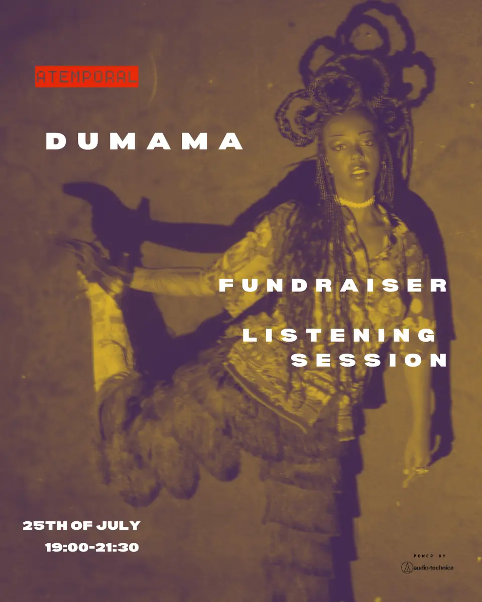 Dumama Listening Session: Towards an Expanse, Q&A a fundraiser na podporu bydlení — Atemporal, Berlín