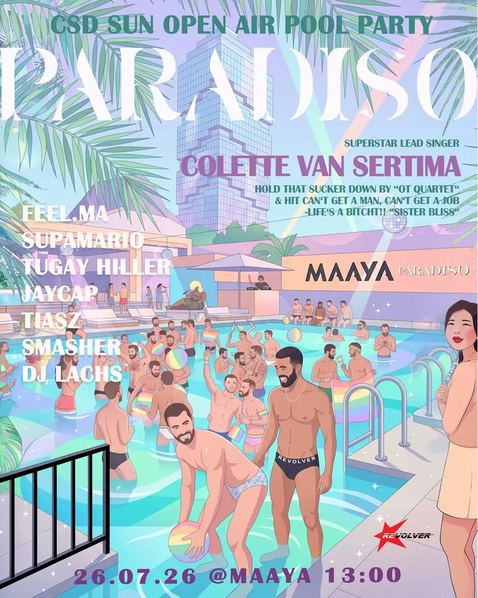 Paradiso Pool Party — Maaya, Берлин