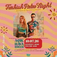 Turkish Retro Night Band - İpek Özcan & Veys Çolak & Derdibol — Engelnest Coworking Space and Event Venue, Berlin