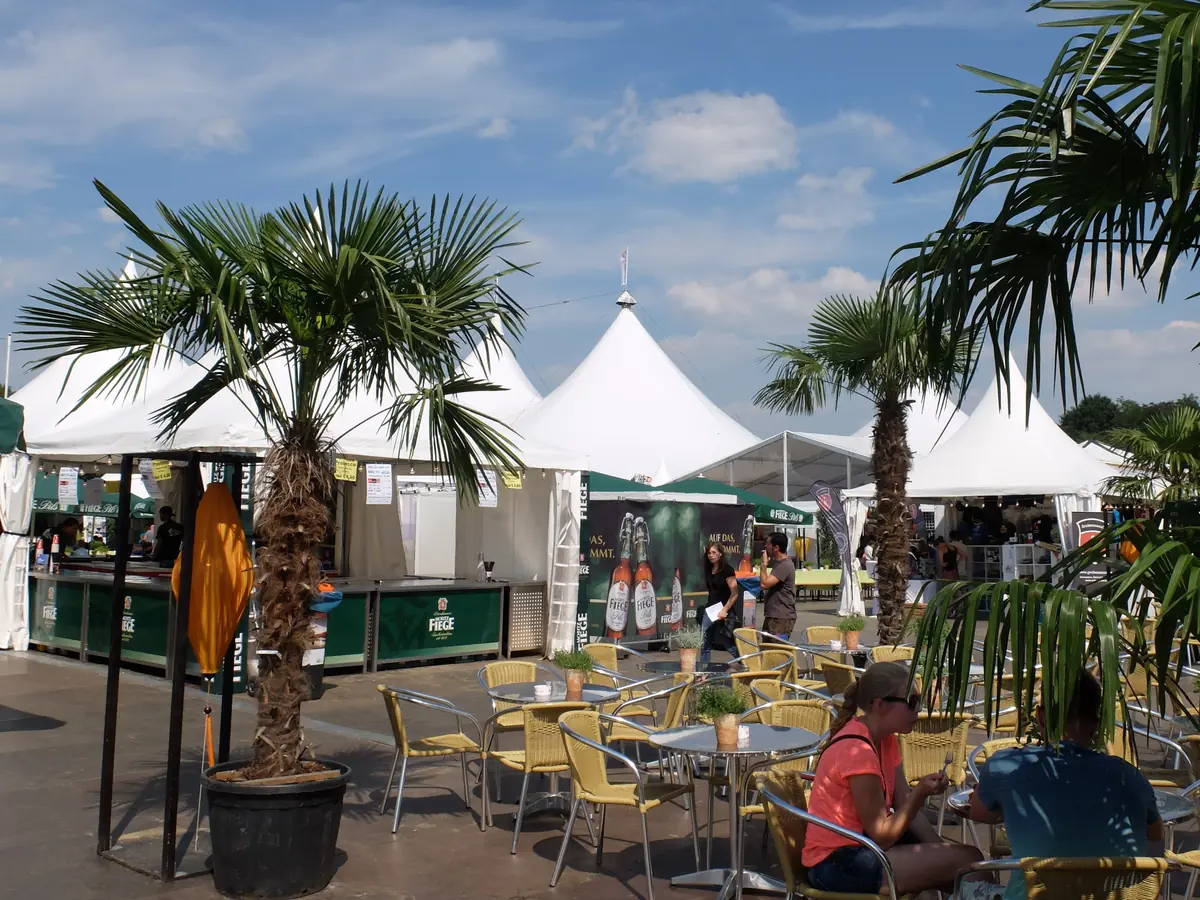 Zeltfestival Ruhr - Вхід на відкриту територію