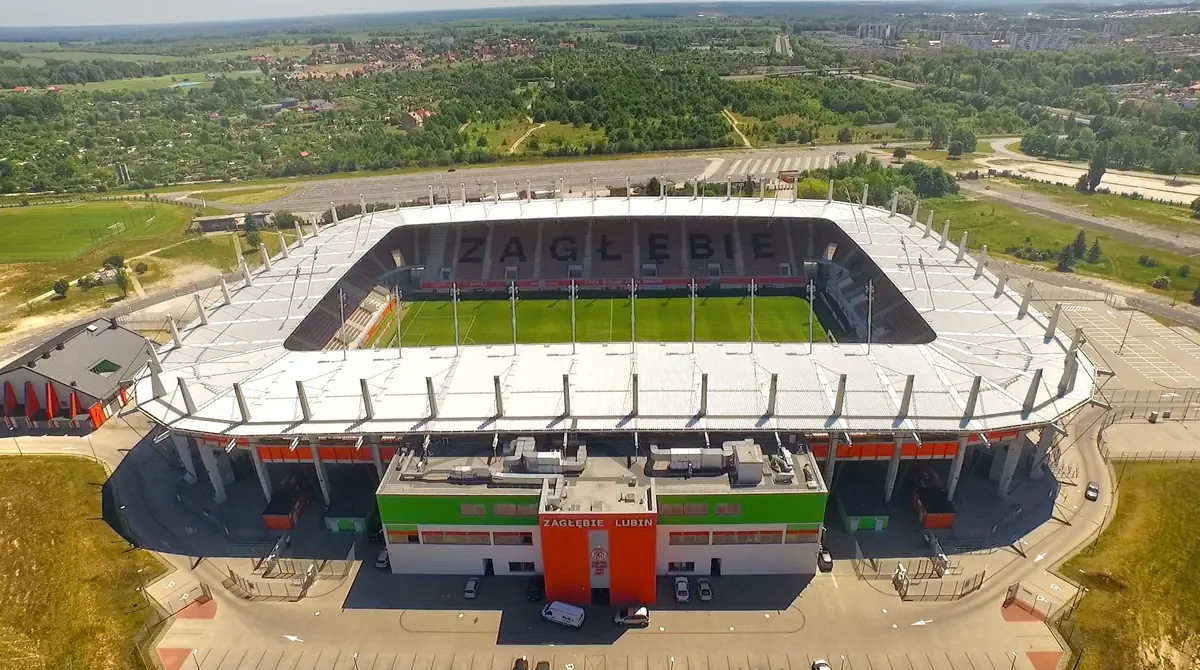 Zaglebie Lubin – Korona Kielce — KGHM Zaglebie Arena, Lubin
