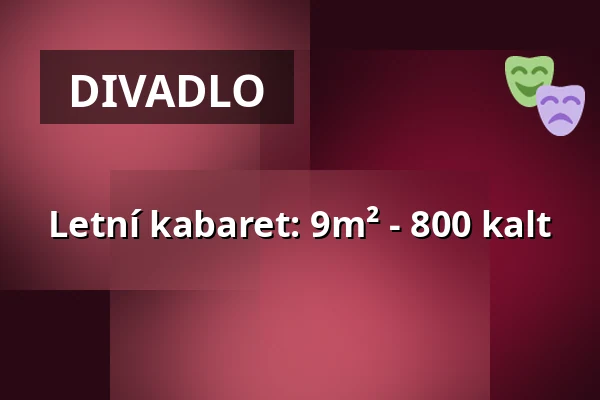 Letní kabaret: 9m² - 800 kalt — Gartenbau Rülcker, Drážďany