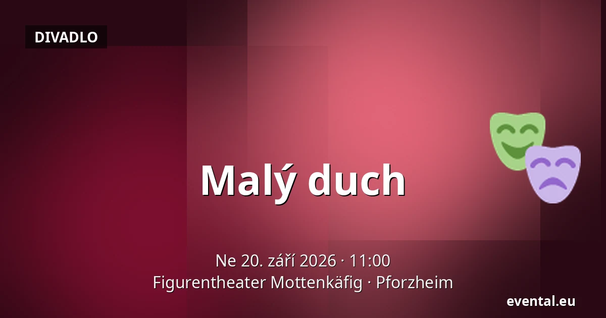 Malé přízračku — Figurentheater Mottenkäfig, Pforzheim