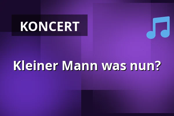 Kleiner Mann was nun? — Kulturforum Synagoge Görlitz, Görlitz