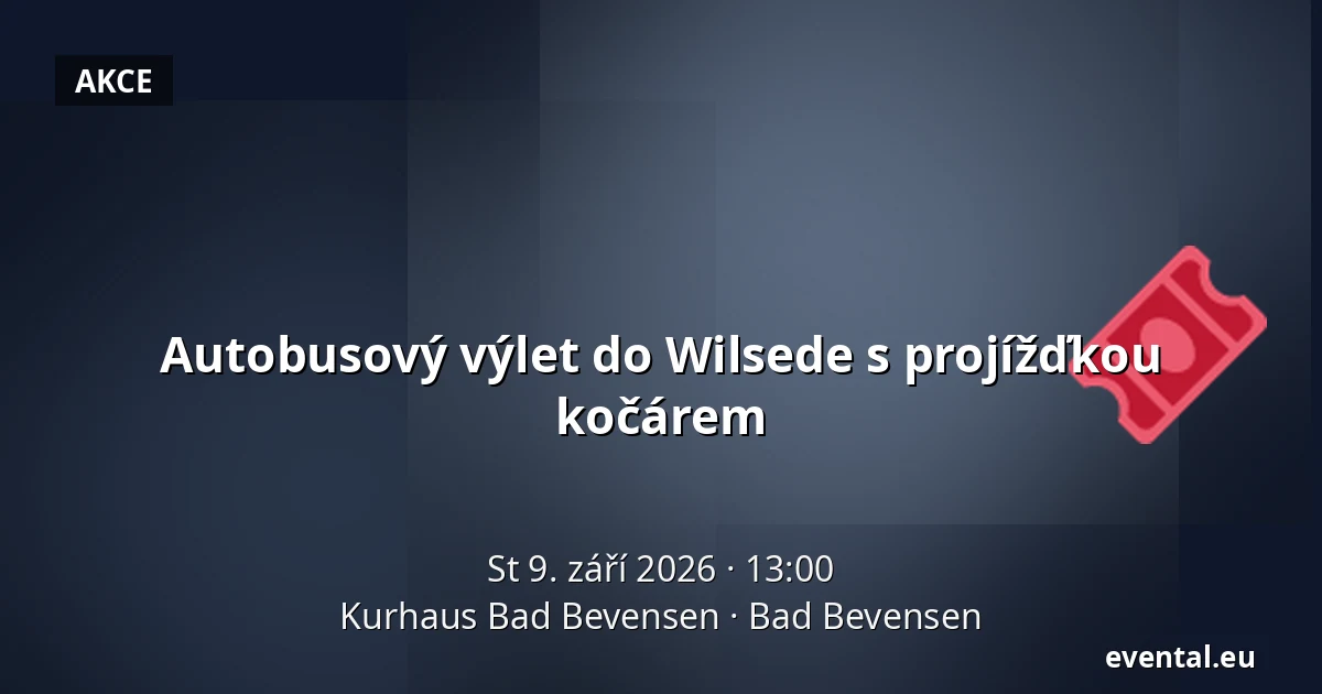 Autobusový výlet do Wilsede s projížďkou kočárem — Kurhaus Bad Bevensen, Bad Bevensen