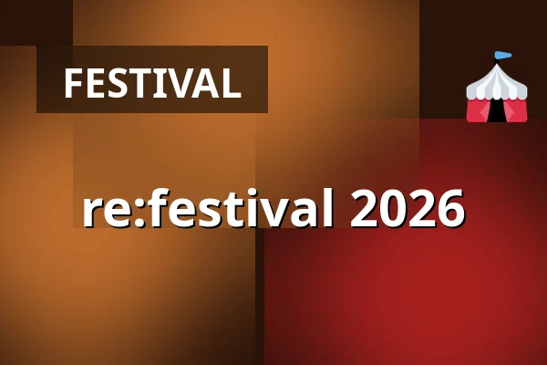 re:festival 2026 — Künstlerhaus, Norimberk