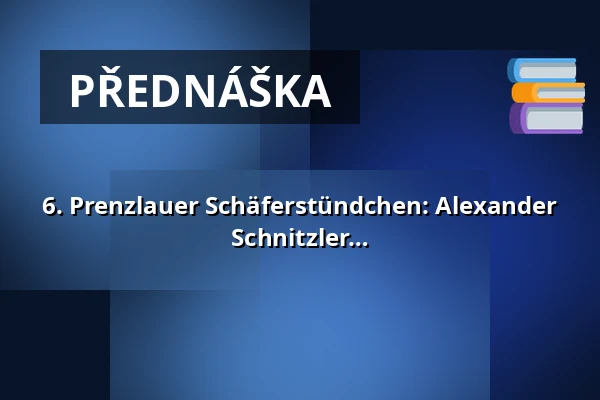 6. Prenzlauer Schäferstündchen: Alexander G. Schäfer v rozhovoru s Barbarou Schnitzler — Dominikanerkloster Prenzlau, Prenzlau