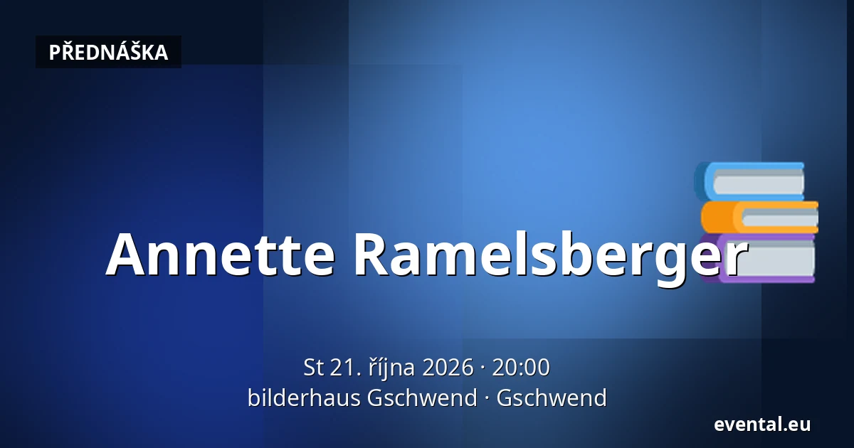 Annette Ramelsberger — bilderhaus Gschwend, Gschwend
