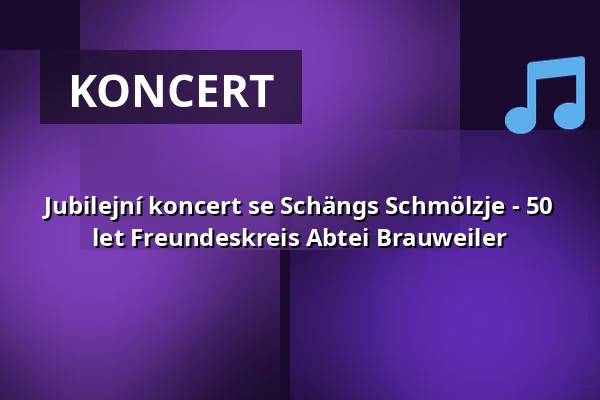 Jubilejní koncert se Schängs Schmölzje - 50 let Freundeskreis Abtei Brauweiler — LVR Kulturzentrum Abtei Brauweiler, Pulheim