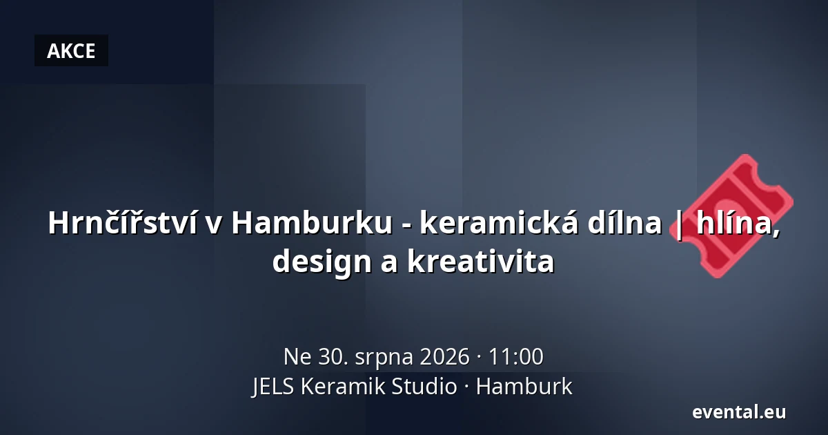 Hrnčířství v Hamburku - keramická dílna | hlína, design a kreativita — JELS Keramik Studio, Hamburk