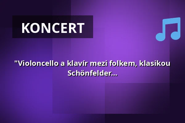 "Violoncello a klavír mezi folkem, klasikou a filmovou hudbou" s Duo Hübner Schönfelder — Villa Irmgard, Heringsdorf