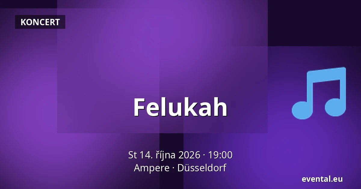 Felukah — Ampere, Düsseldorf