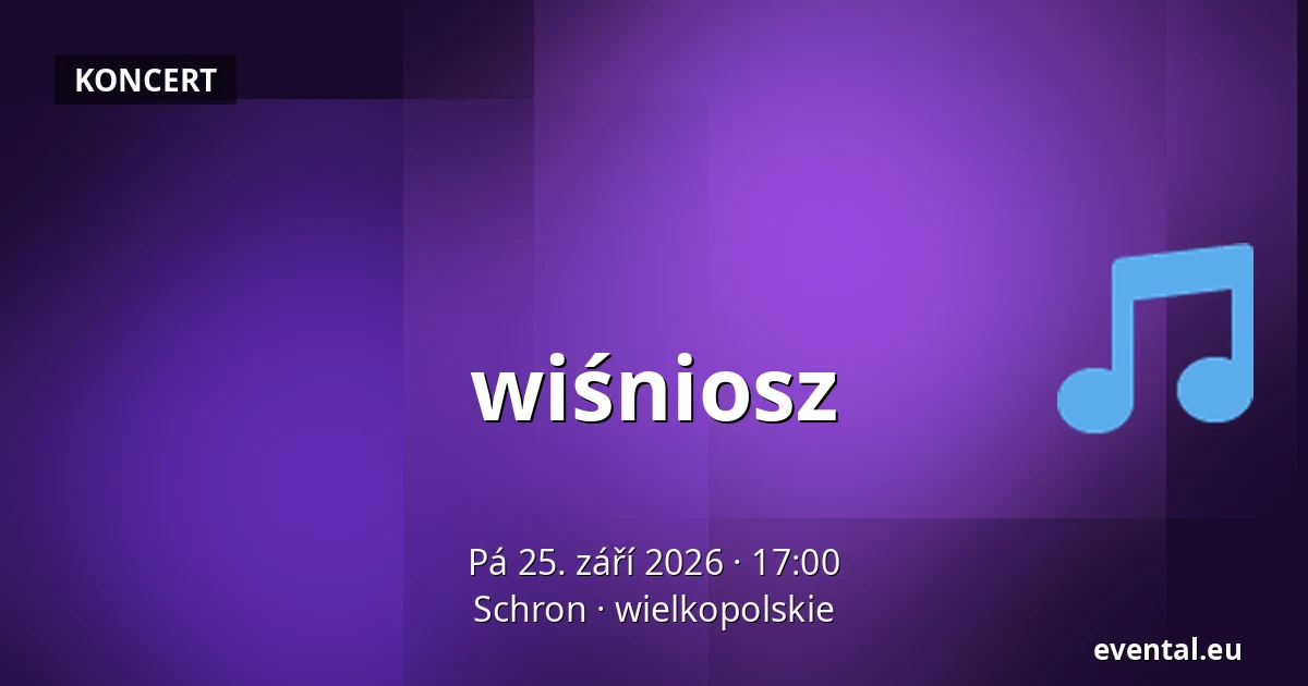 wiśniosz — Schron, wielkopolskie