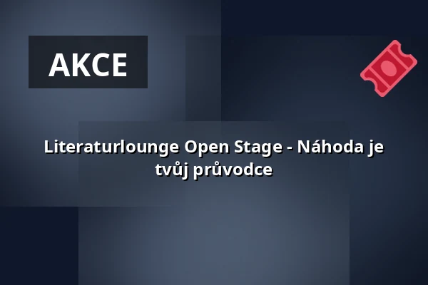 Literaturlounge Open Stage - Náhoda je tvůj průvodce — Kunstforum Belziger 1 e.V., Berlín