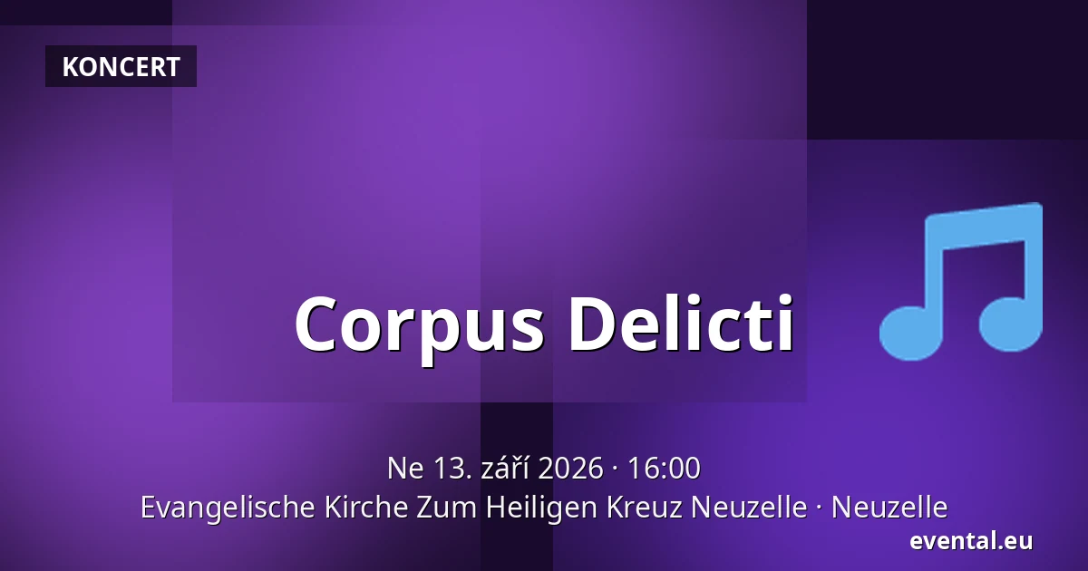 Corpus Delicti — Evangelische Kirche Zum Heiligen Kreuz Neuzelle, Neuzelle