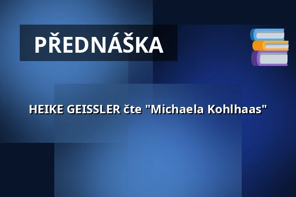 HEIKE GEISSLER čte "Michaela Kohlhaas" — Societaetstheater, Drážďany