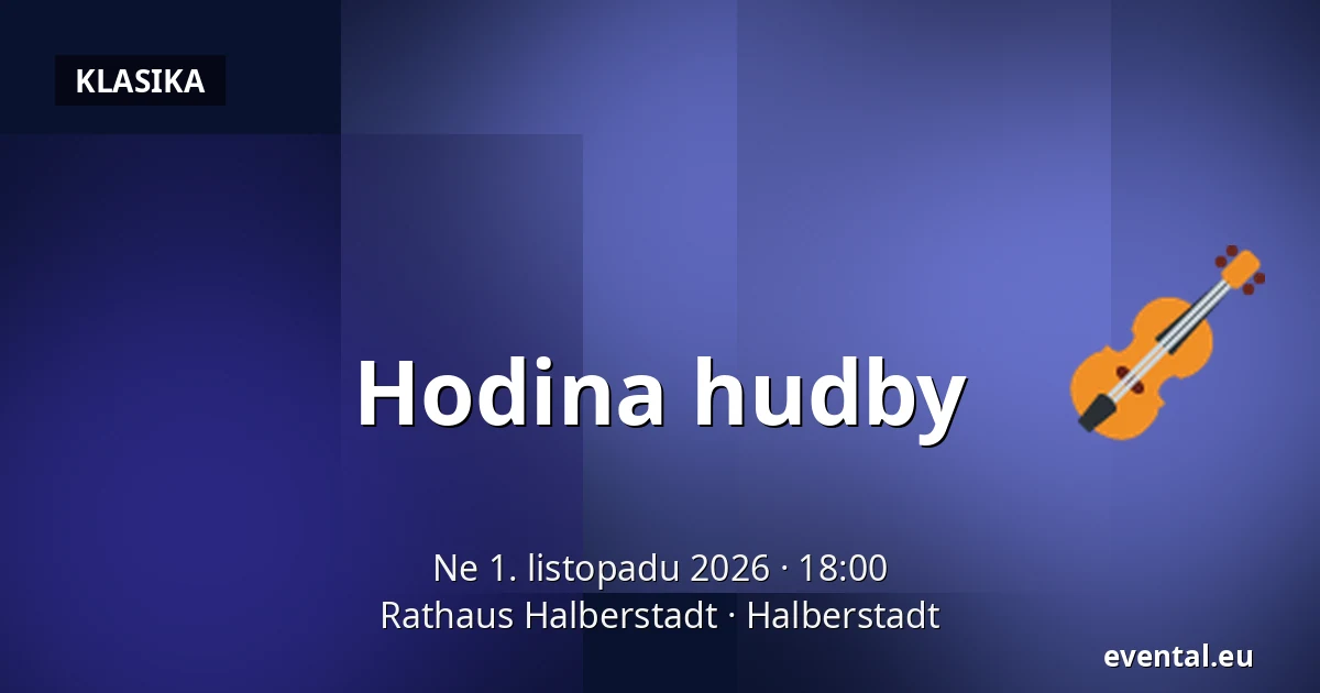 Hodina hudby — Rathaus Halberstadt, Halberstadt
