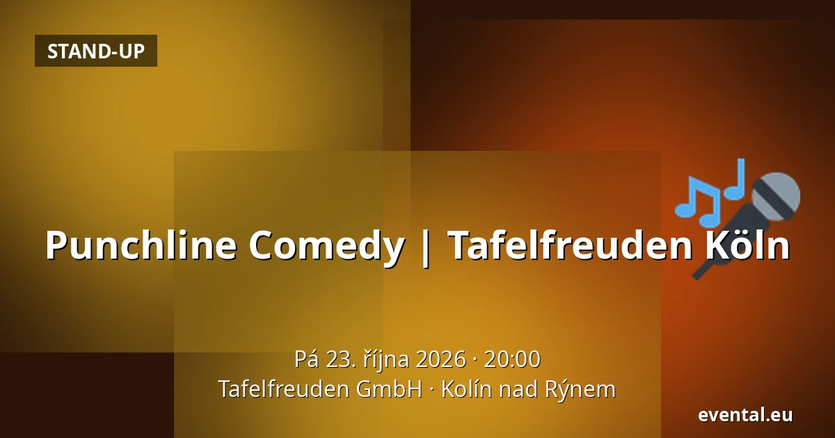 Punchline Comedy | Tafelfreuden Köln — Tafelfreuden GmbH, Kolín nad Rýnem