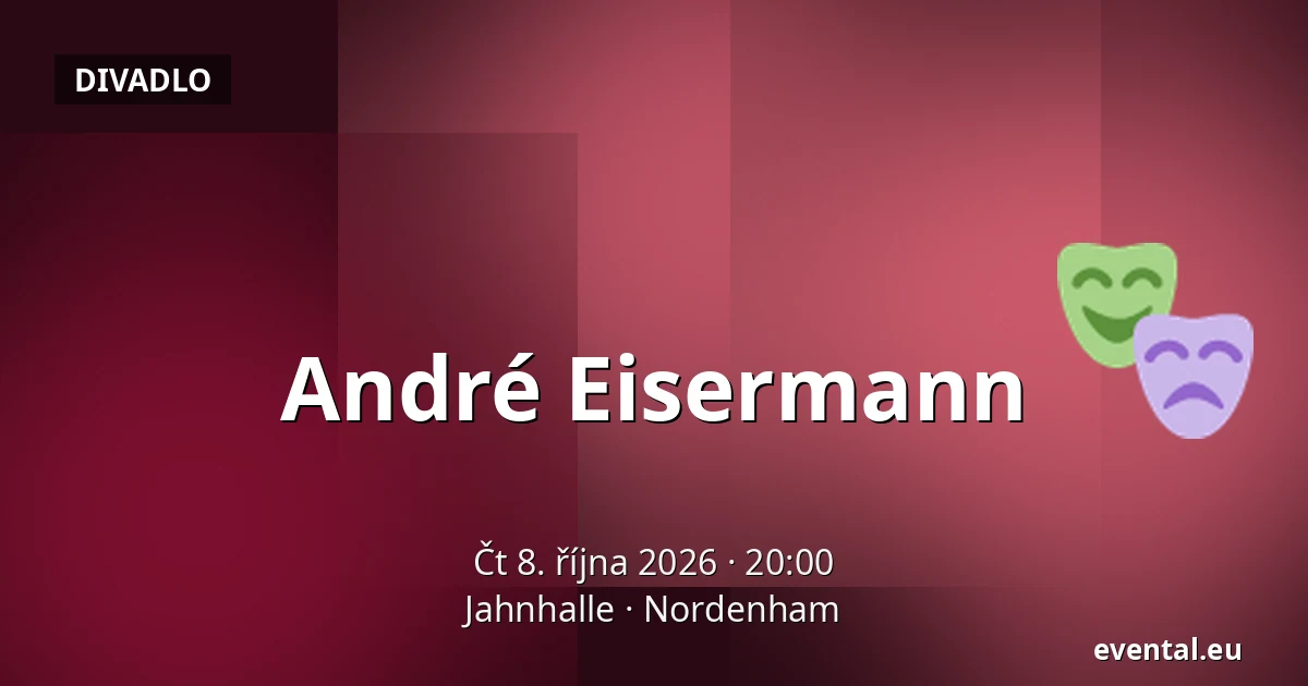 André Eisermann — Jahnhalle, Nordenham