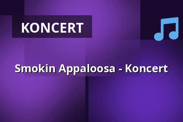 Smokin Appaloosa - Koncert — Dixiebahnhof Dresden, Drážďany