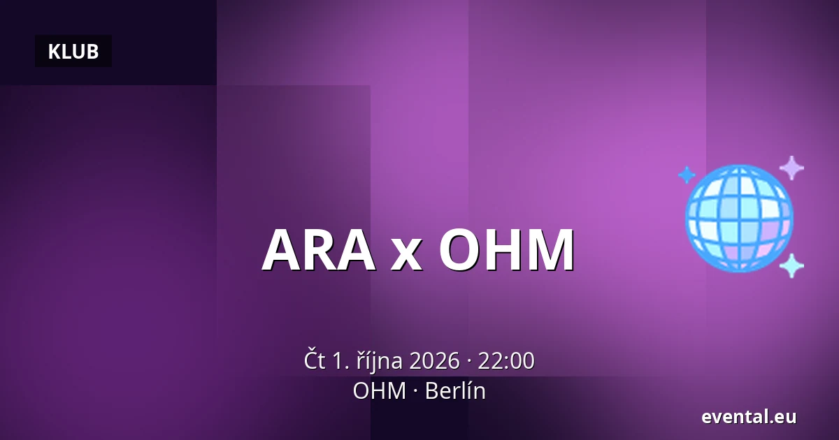 ARA x OHM — OHM, Berlín