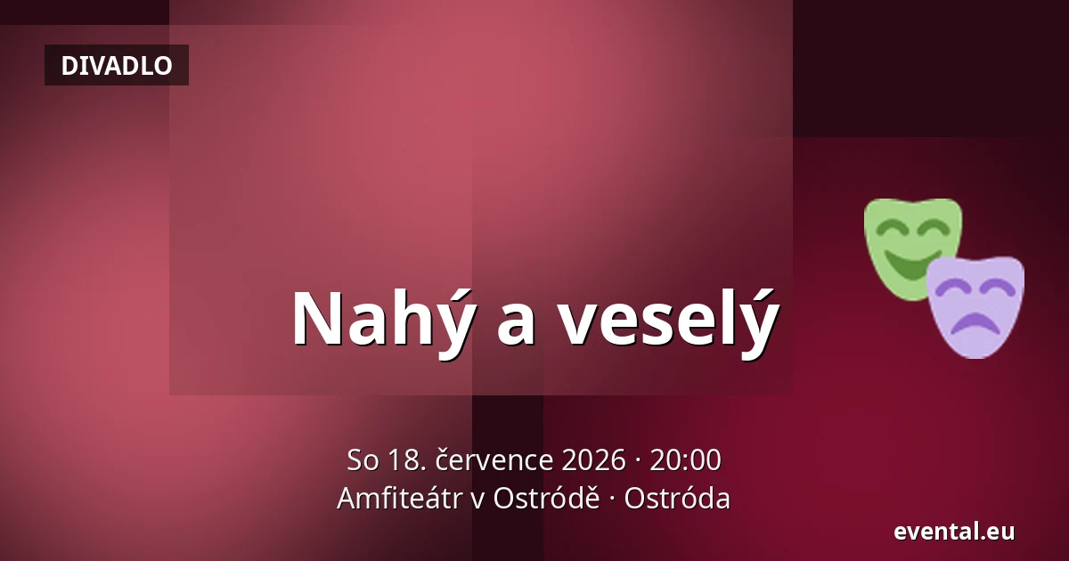 Nahý a veselý — Amfiteátr v Ostródě, Ostróda