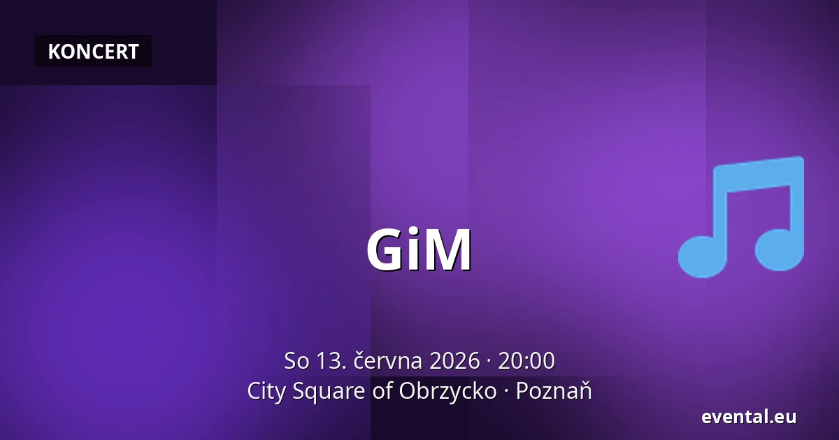 GiM — City Square of Obrzycko, Poznaň